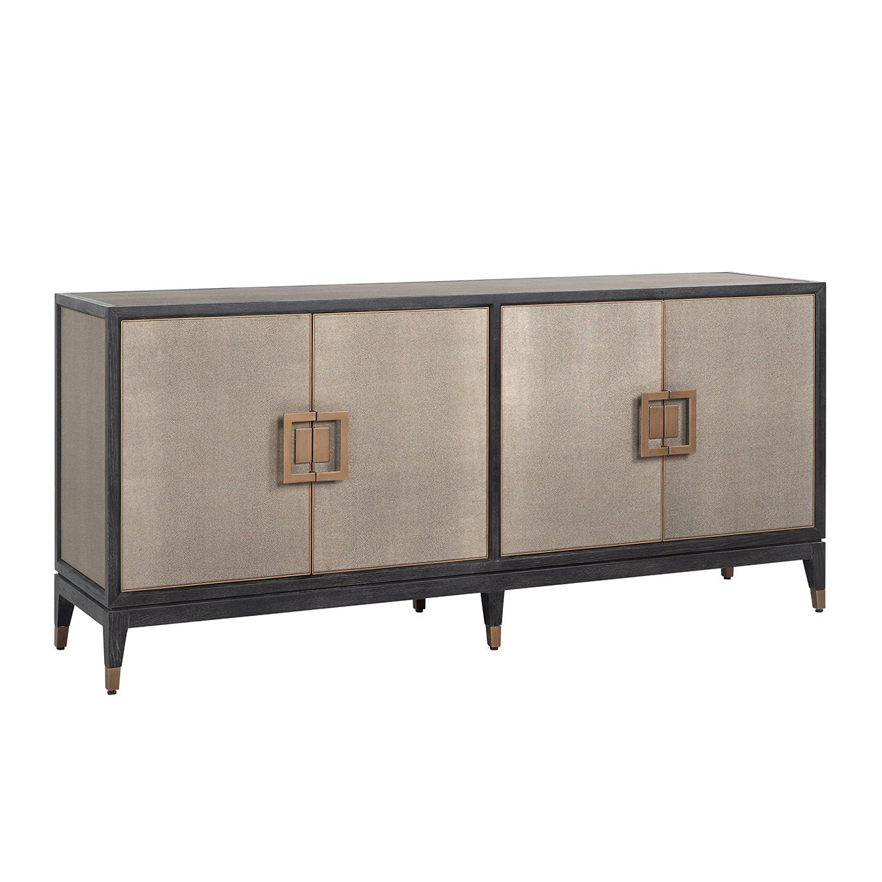 Dressoir Bloomville 4-deuren (Goud)