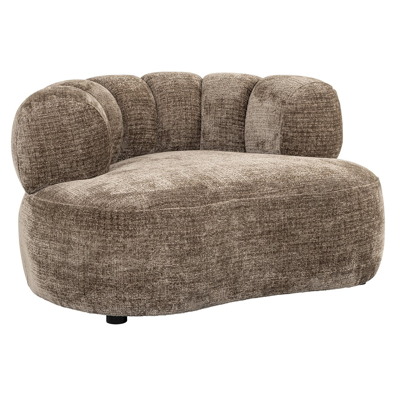 Fauteuil Penelope steen brandvertragend (Niagara 104 Stone Chenille)