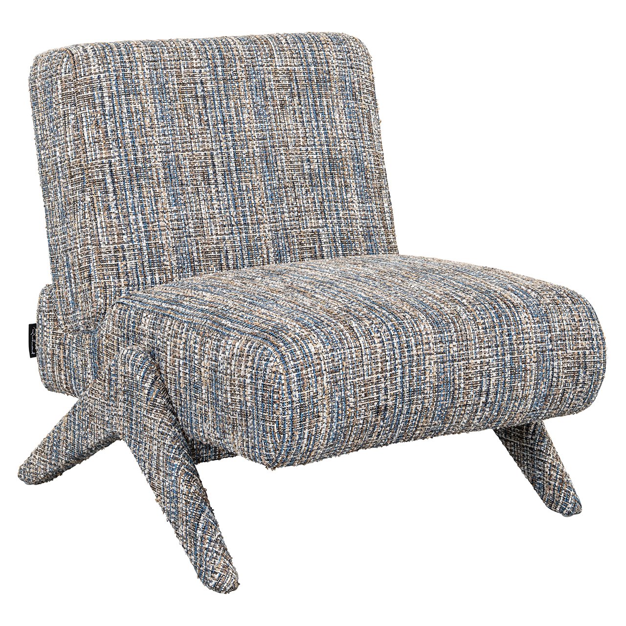 Fauteuil Lexi blauw coco (Blauw coco)
