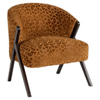 Fauteuil Mia gouden driehoek (Driehoek 2013 oud goud)