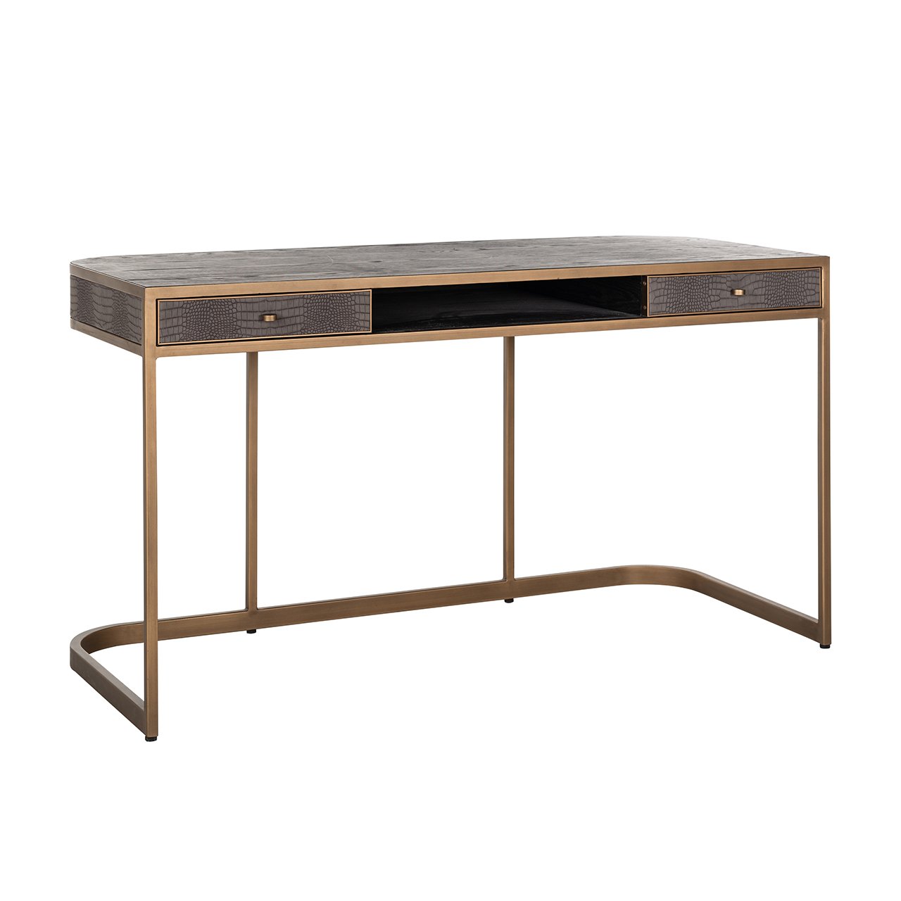 Bureau Classio 2-laden (Geborsteld Goud)