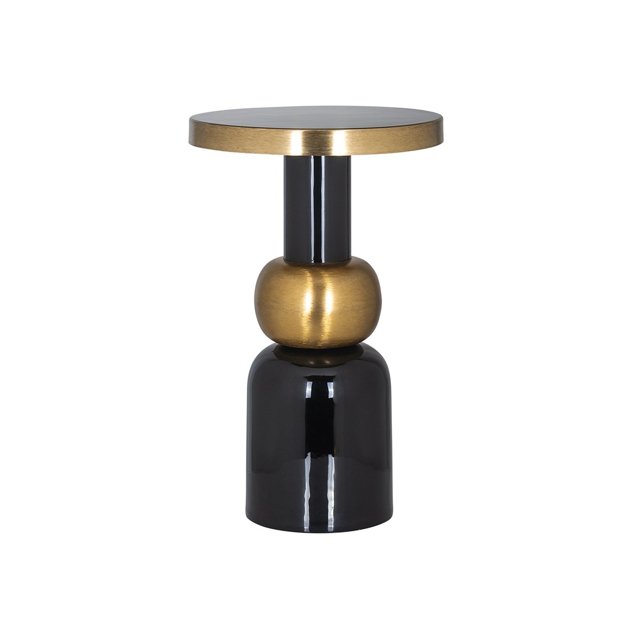 Bijzettafel Mose 41Ø (Zwart)