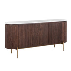 Dressoir Barkley 3-deuren (Geborsteld Goud)