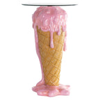Bijzettafel Ice (Roze)