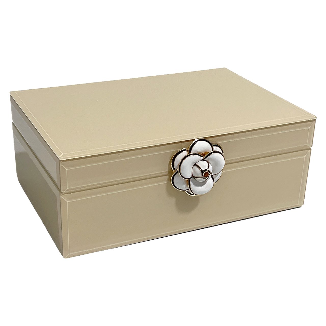 Opbergbox Abbey klein (Ivoor)