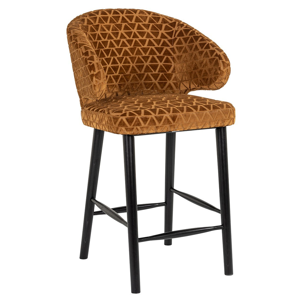 Counterstoel Indigo gouden driehoek (Triangle 2013 oud goud)