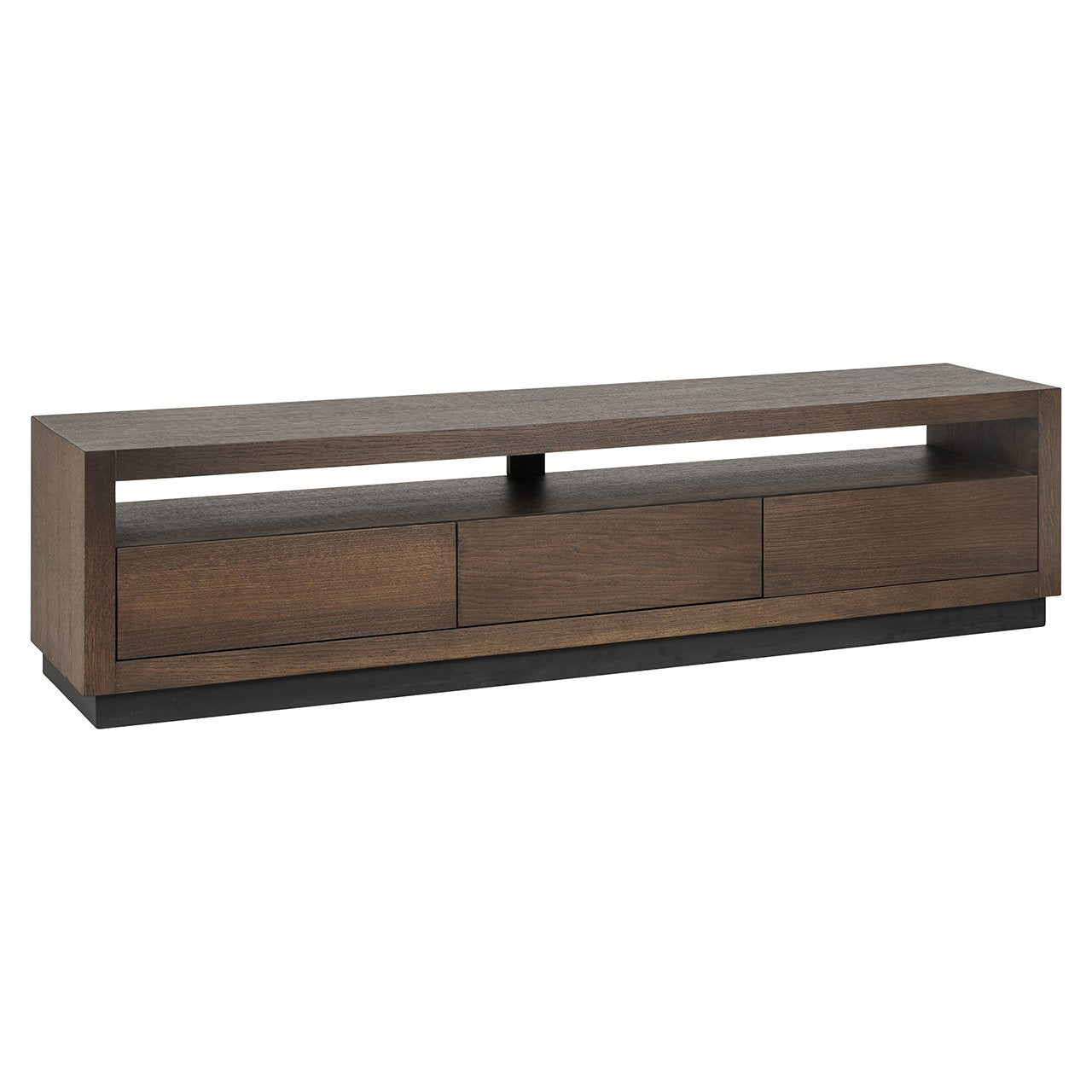 TV-meubel Oakura 3 laden (Bruin)