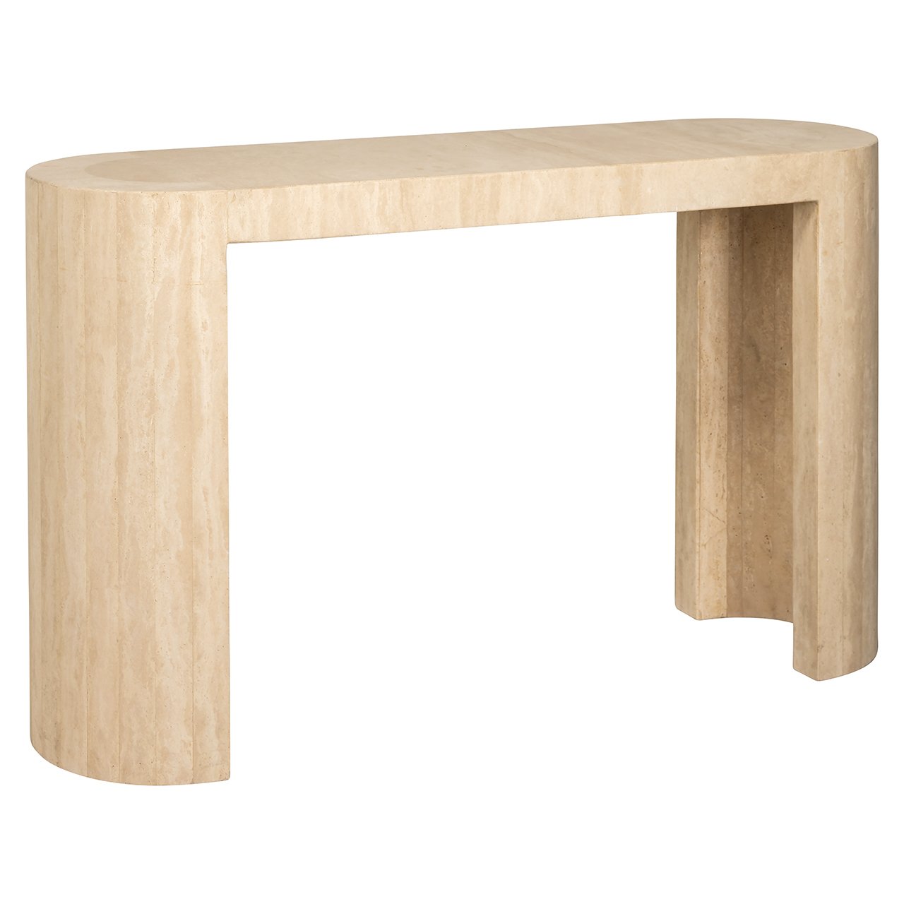 Wandtafel Biltmore Italiaans beige Travertijn (Beige)