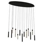 Hanglamp Oxley 13 lampen (Brons)