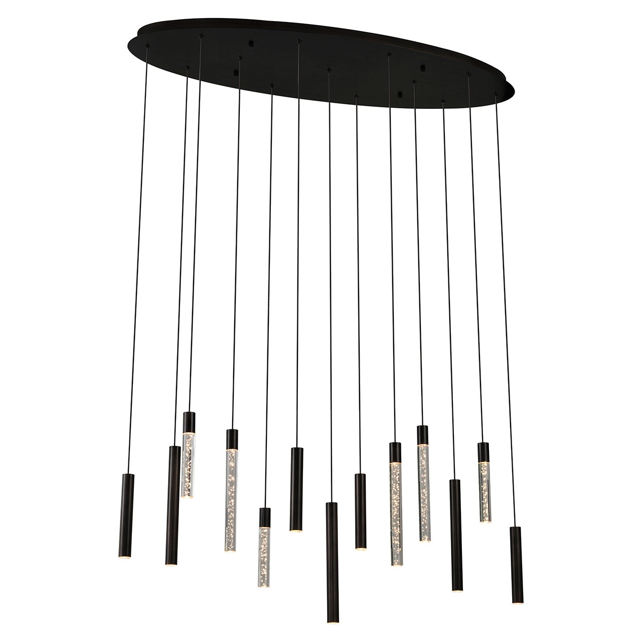 Hanglamp Oxley 13 lampen (Brons)