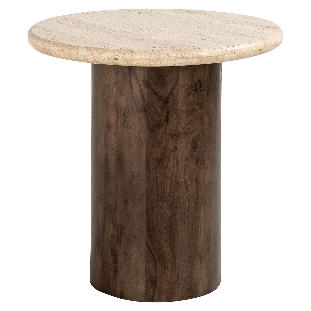 Bijzettafel Douglas 50Ø (Bruin)