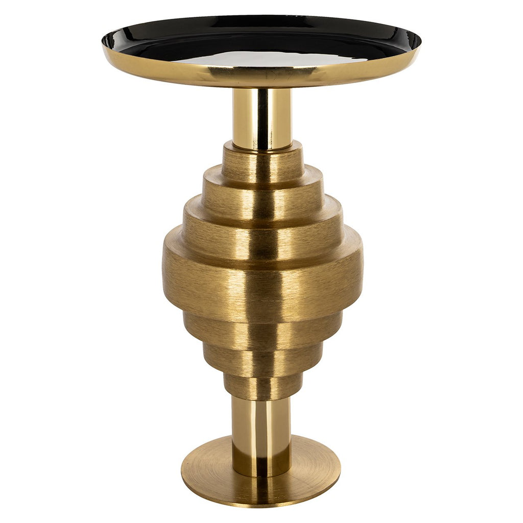 Bijzettafel Renao (Zwart/goud)