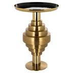 Bijzettafel Renao (Zwart/goud)
