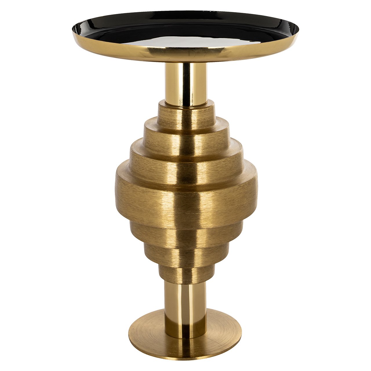 Bijzettafel Renao (Zwart/goud)