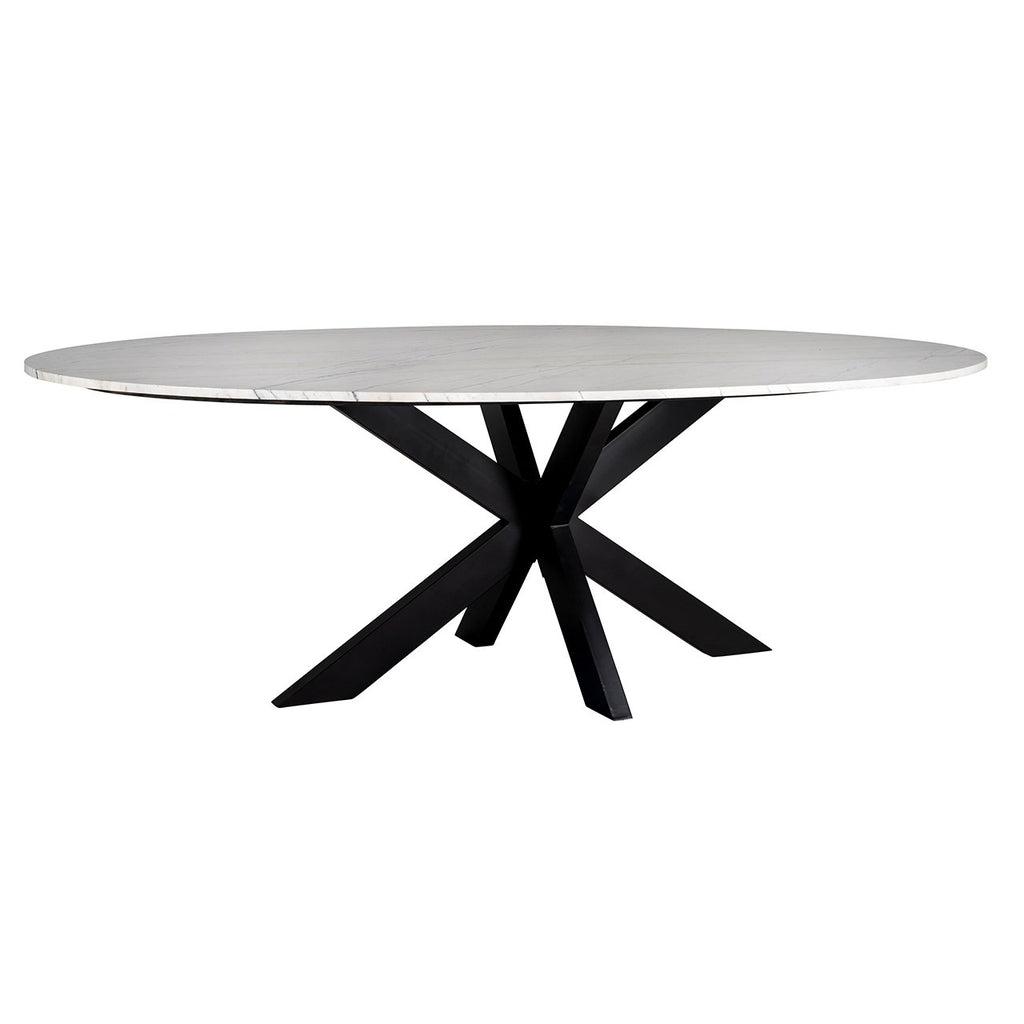 Eettafel Lexington ovaal 230 (Wit)