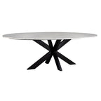 Eettafel Lexington ovaal 230 (Wit)