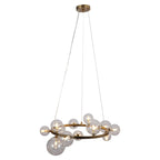 Hanglamp Yosie geborsteld goud (Geborsteld Goud)