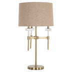 Tafellamp Josie (Geborsteld Goud)