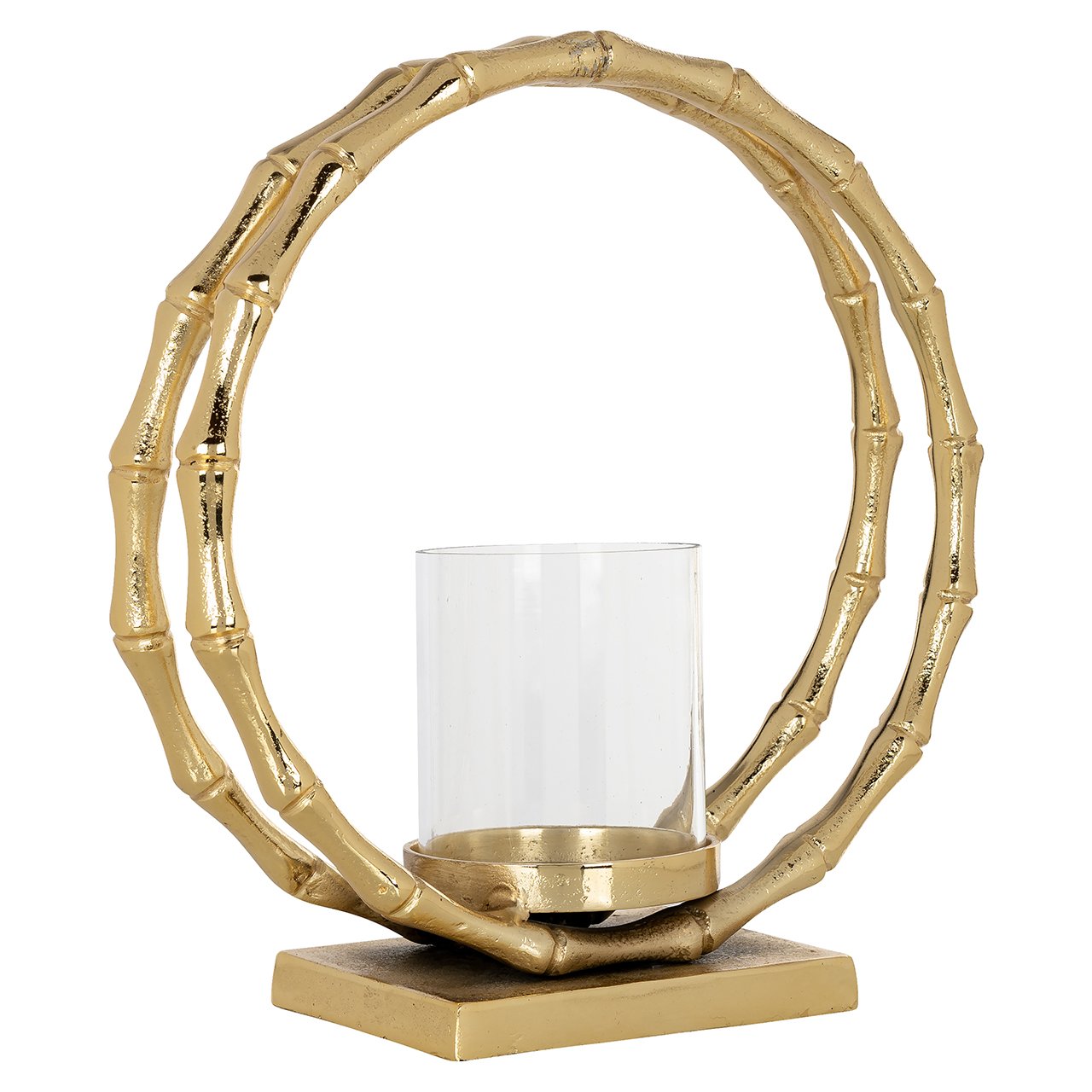 Windlicht Merlyn groot (Goud)