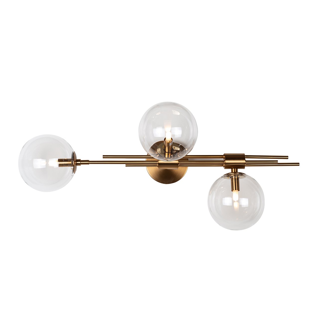 Wandlamp Davine (Geborsteld Goud)