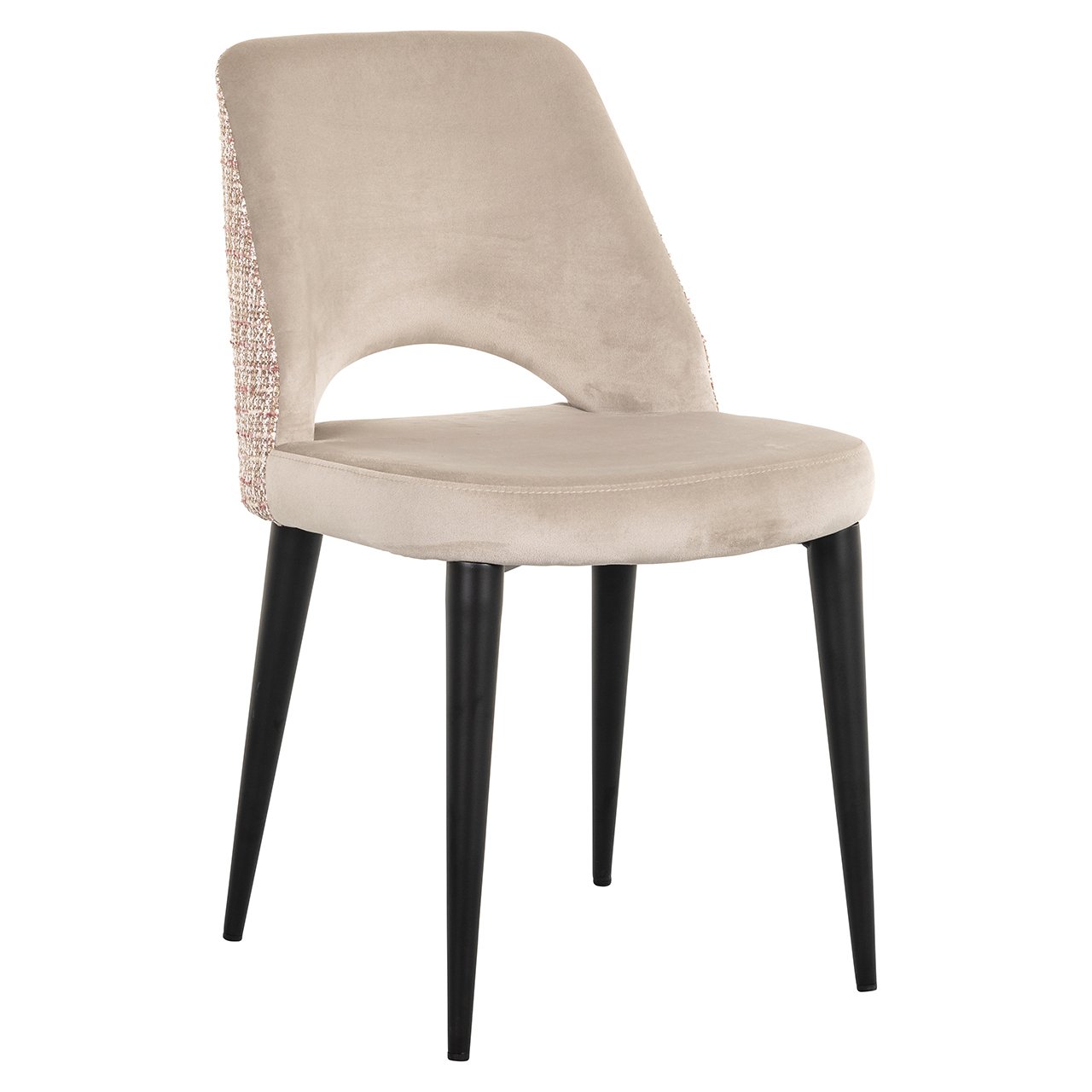 Stoel Tabitha trendy roze / kwarts khaki (Wees trendy 1673 roze)