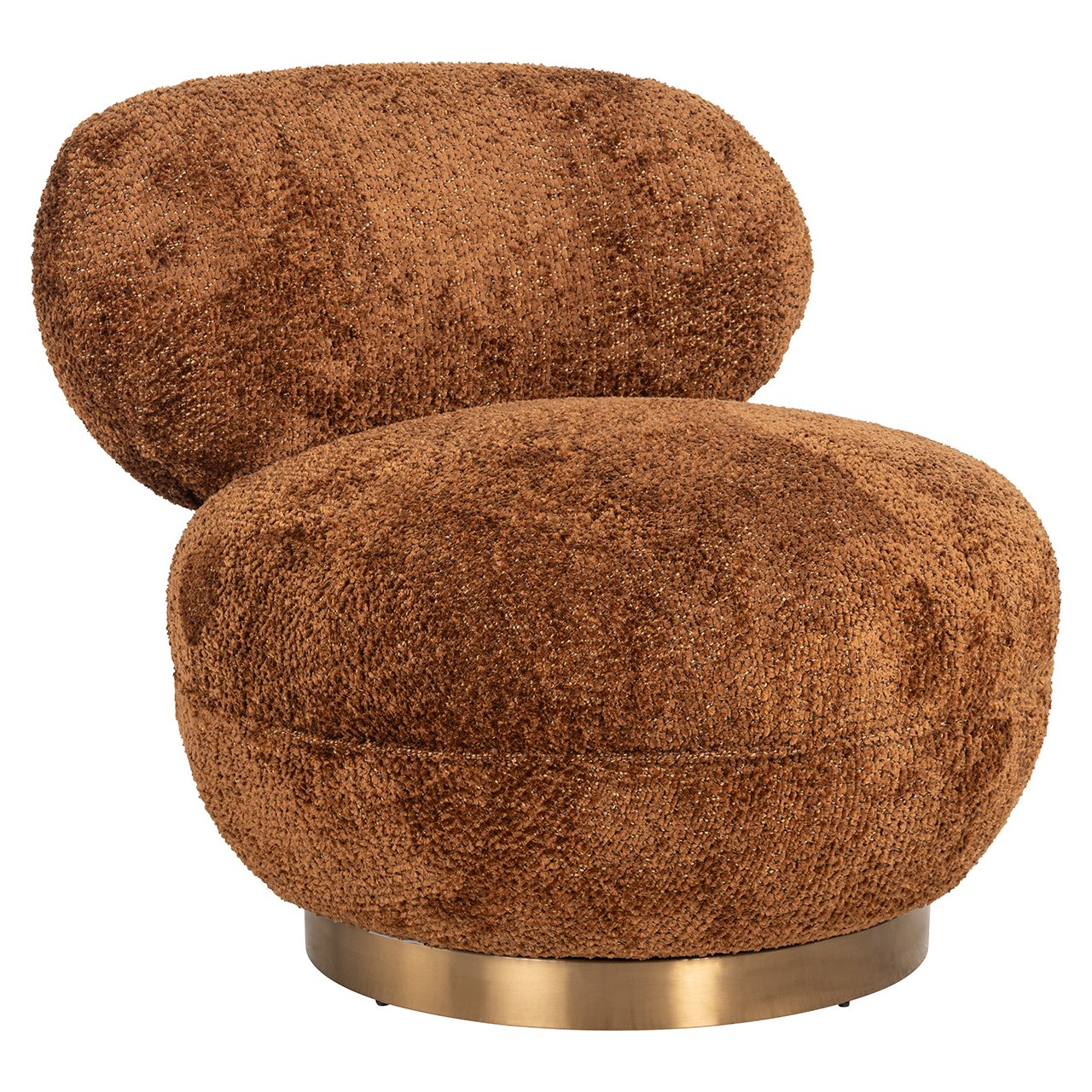 Draaifauteuil Jace Lovely kaneel (Be Lovely 603 Kaneel)