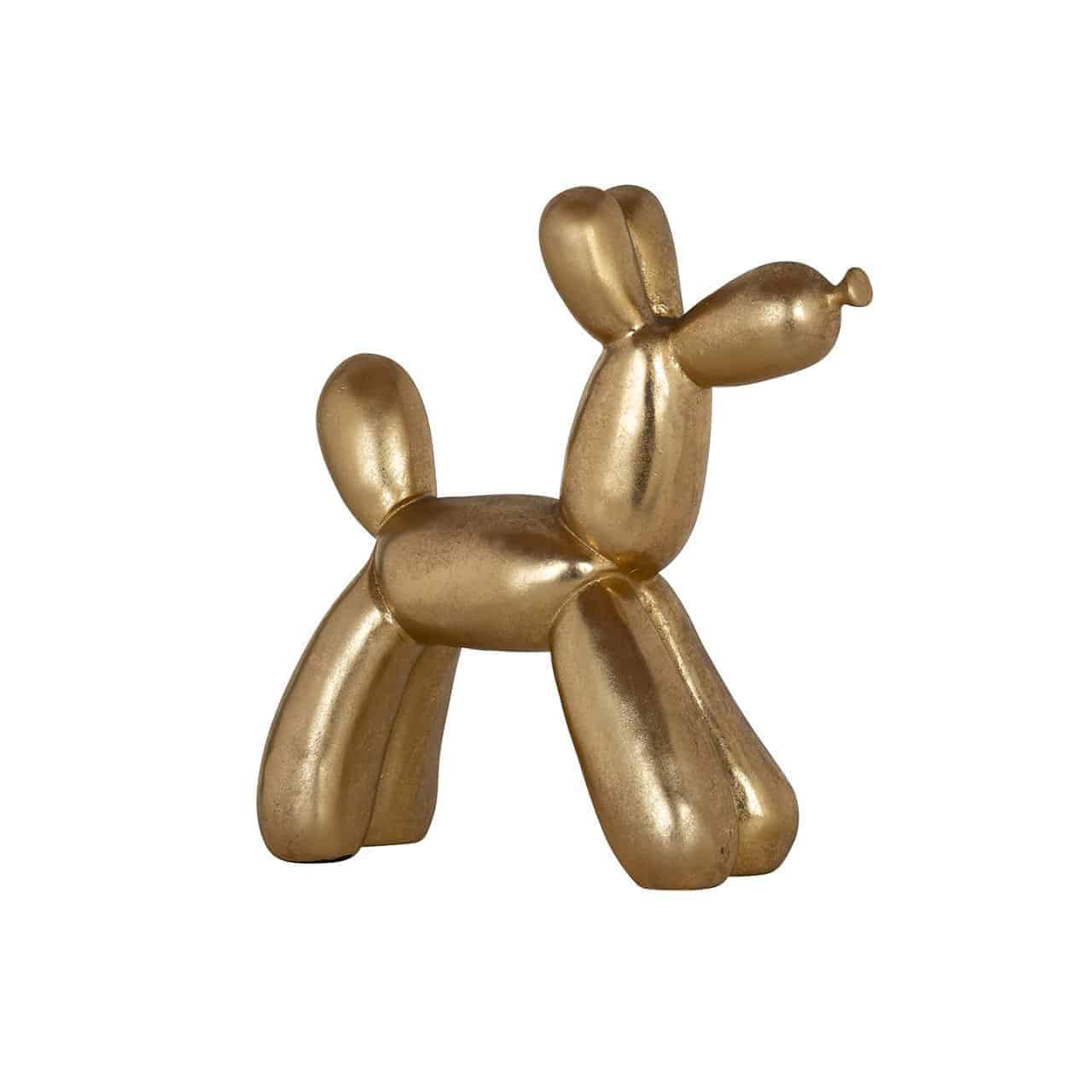 Honden decoratie object (Goud)