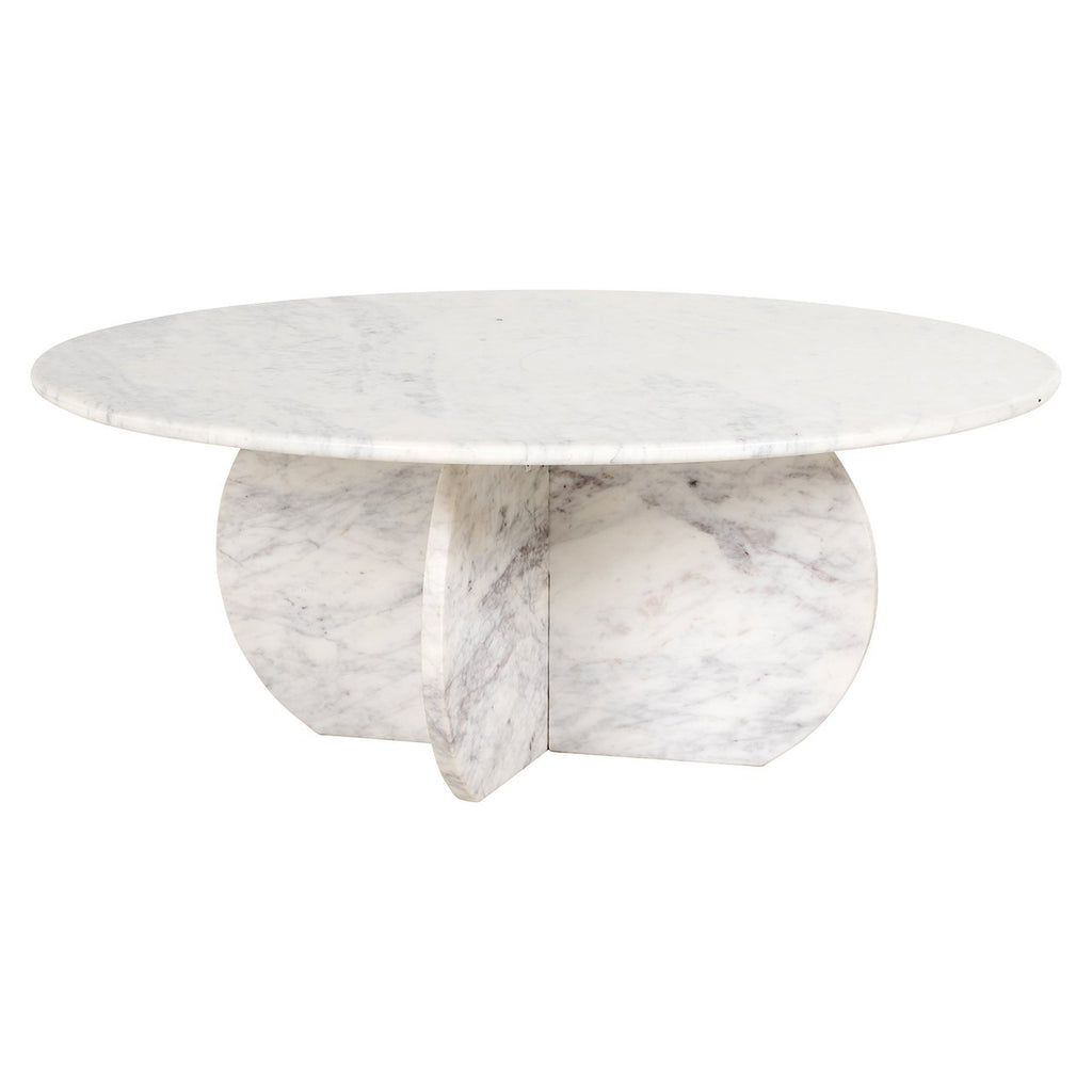 Salontafel Holmes 90Ø (Wit)