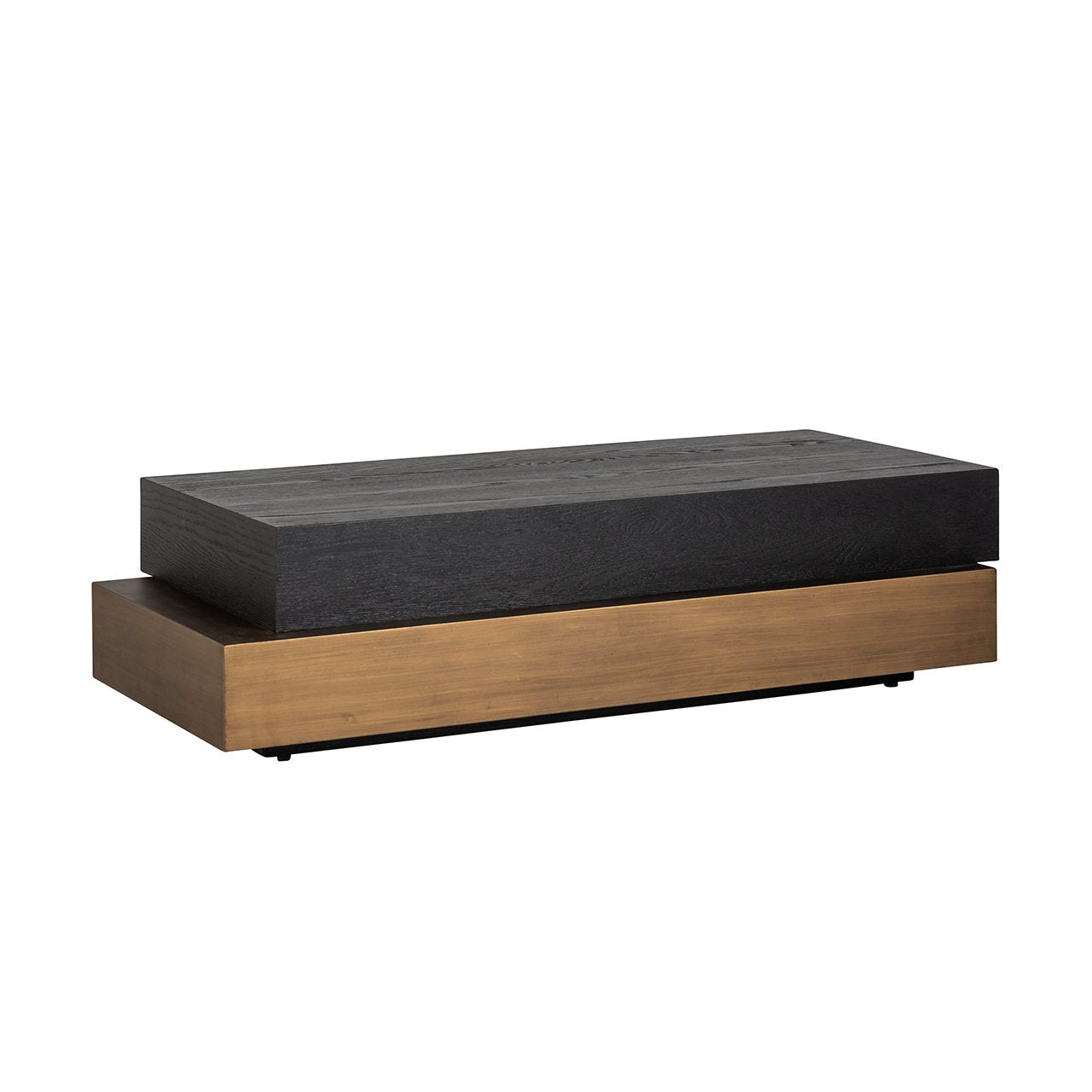 Salontafel Cambon blok (Donker koffie)