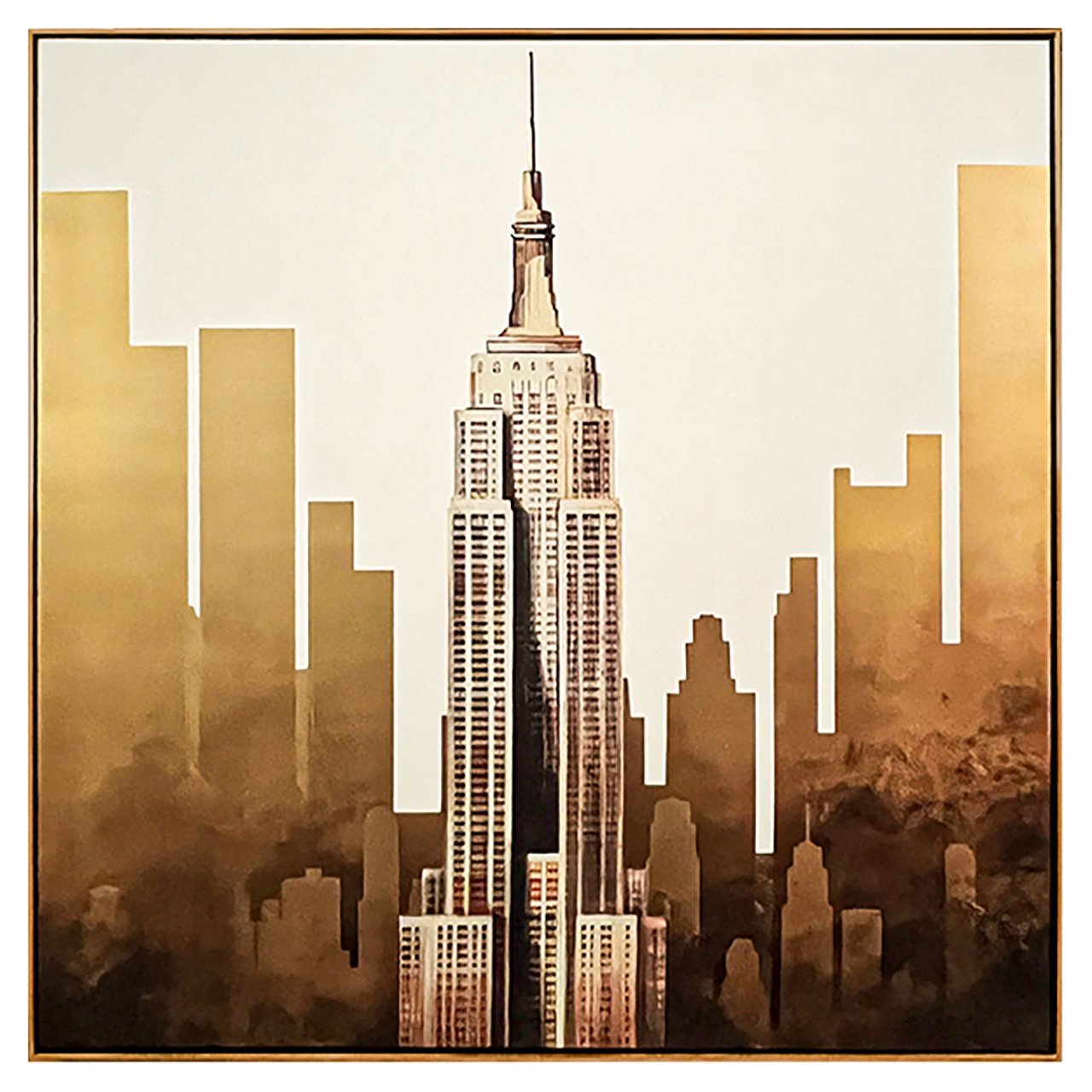 Wandkunst Empire (Goud)