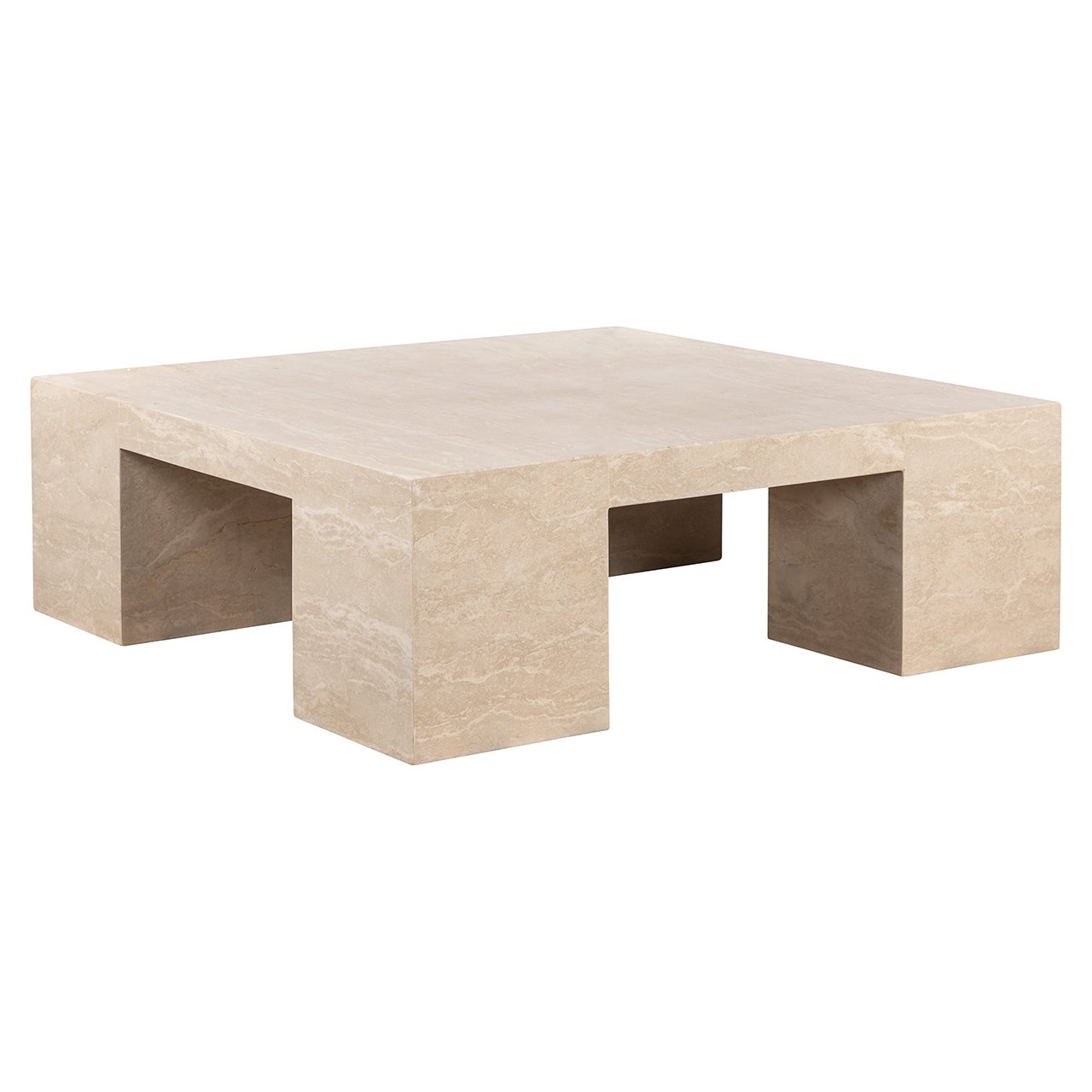 Salontafel Biltmore Italiaans beige Travertijn (Beige)