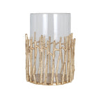 Windlicht Loretta groot (Goud)