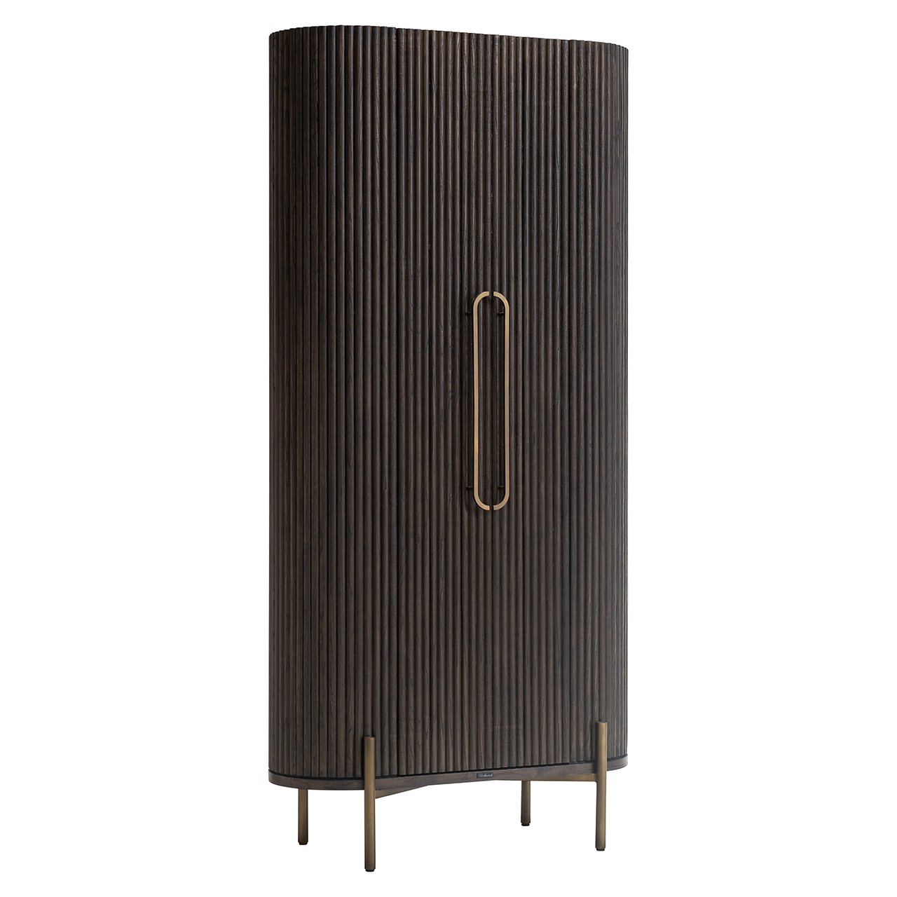 Wandkast Luxor 1-deur (Bruin)