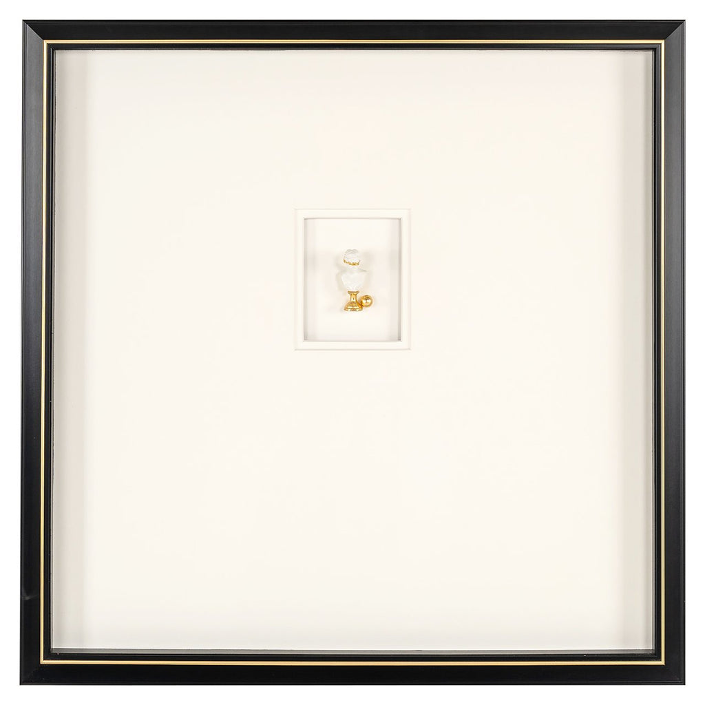 Wanddecoratie Hanna (Zwart/wit)