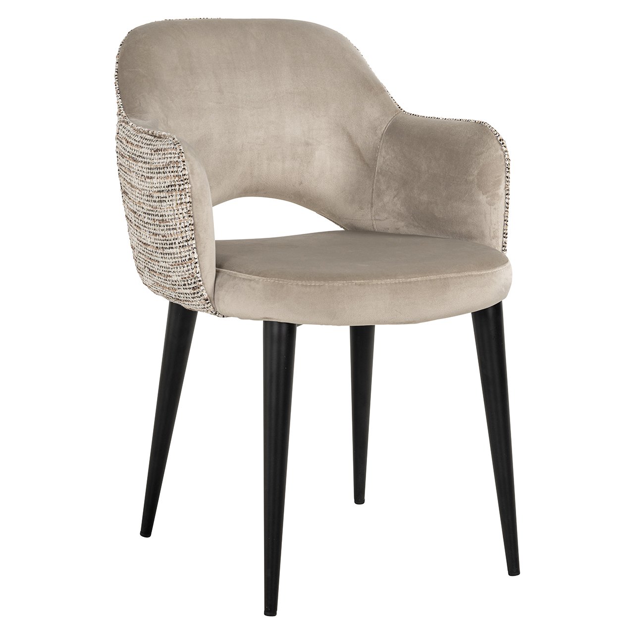 Armstoel Giovanna trendy nature/quartz khaki brandvertragend (Be Trendy 01 Nature)