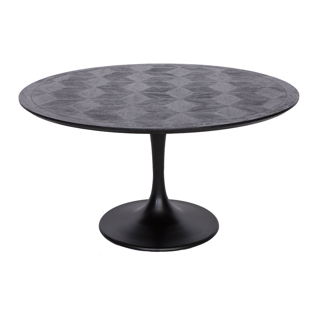 Eettafel Blax 140Ø (Zwart)