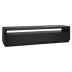 TV-meubel Oakura 3 laden (Zwart)