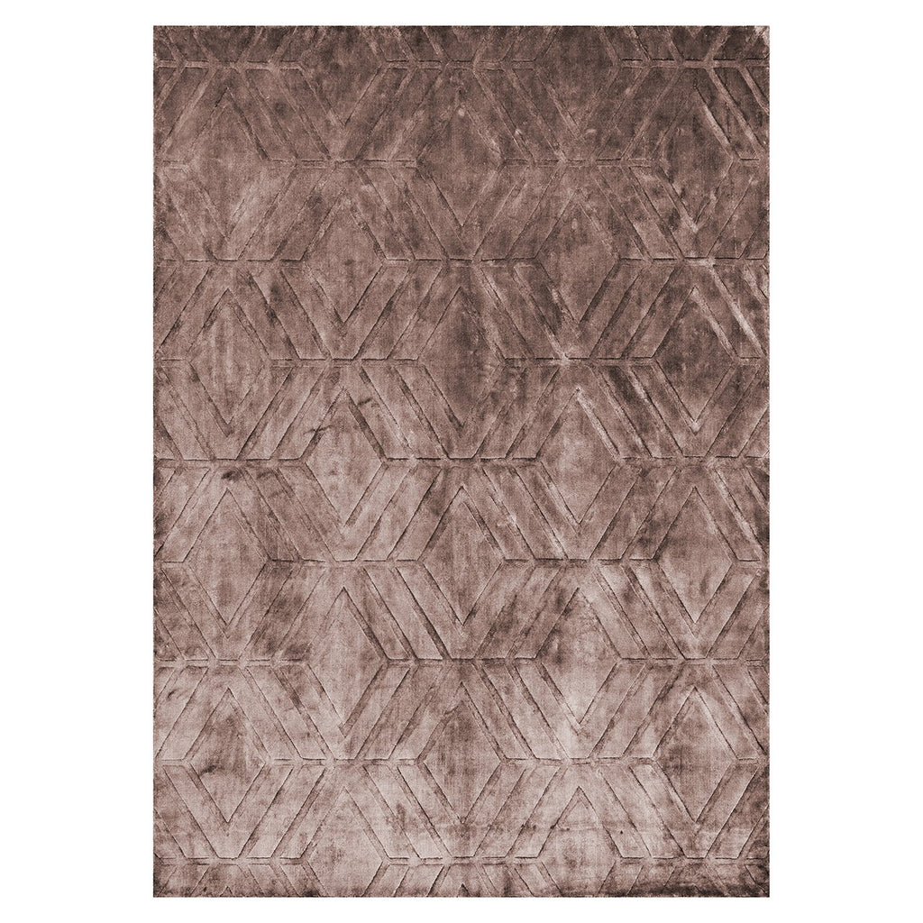 Vloerkleed Yoeri donkerbruin 200x300 (Bruin)