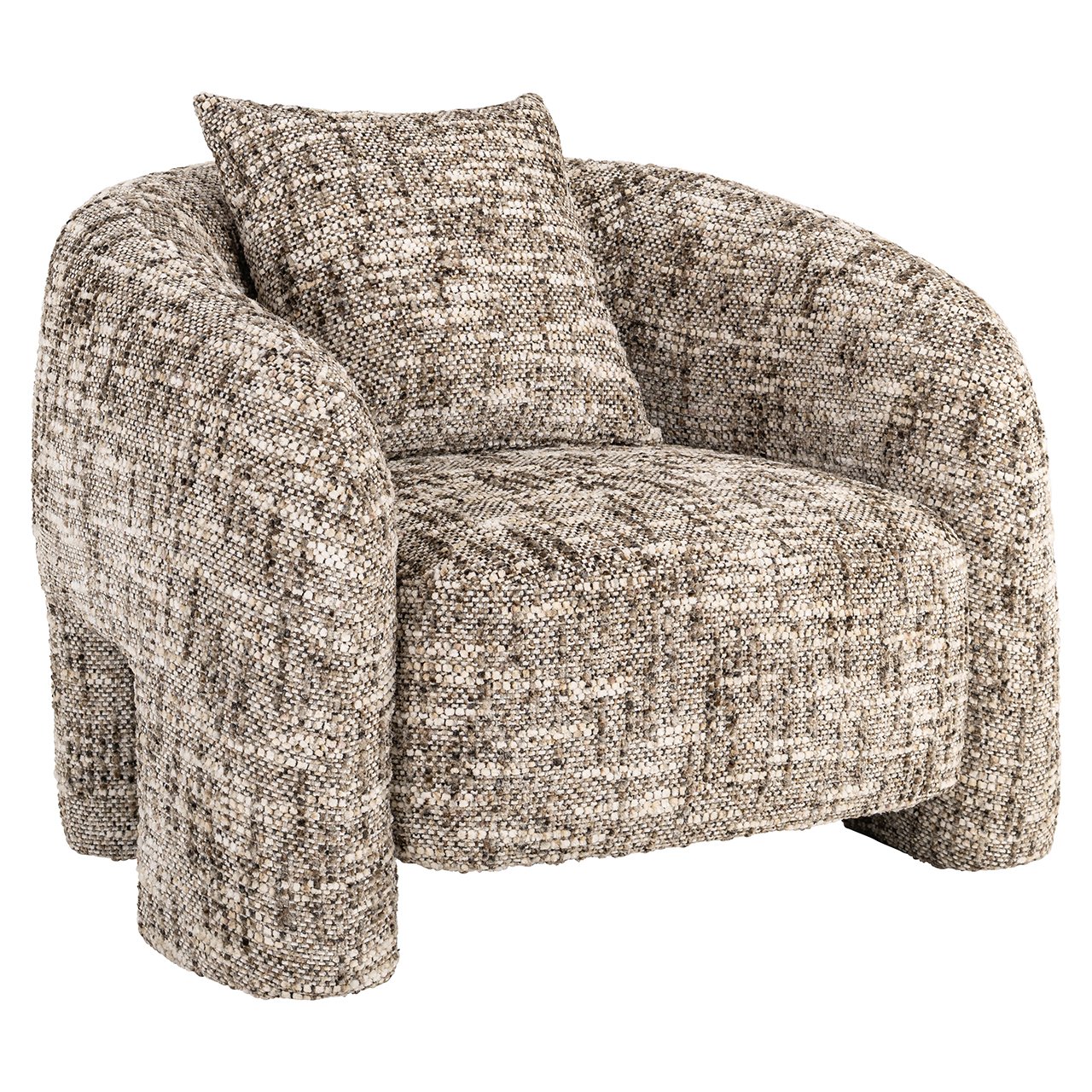 Lounge fauteuil Tuscany bruin omara (Bruin omara)