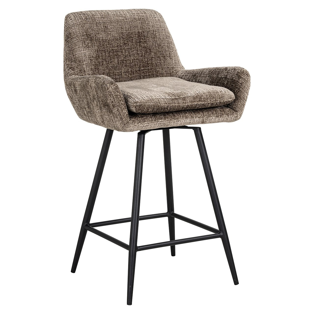 Counterstoel Linsey steen chenille (Niagara 104 Stone Chenille)