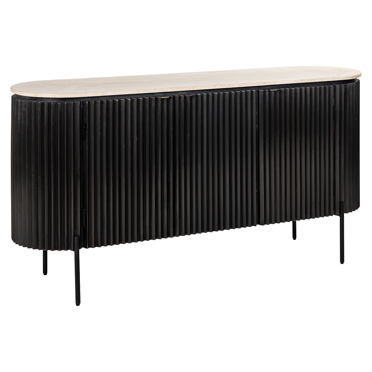 Dressoir Hampton (Donkerbruin)