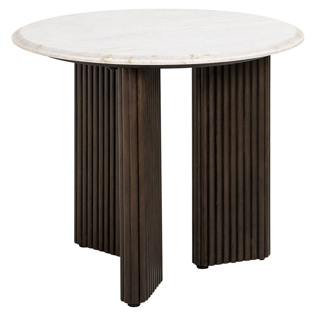 Bijzettafel Mayfield 55Ø (Wit)