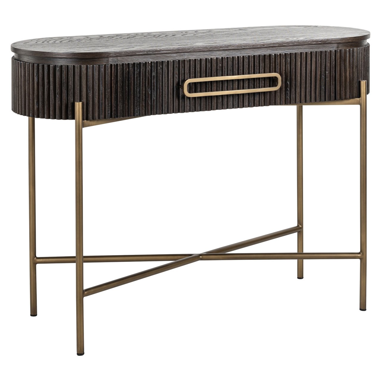 Wandtafel Luxor 1-lade (Bruin)