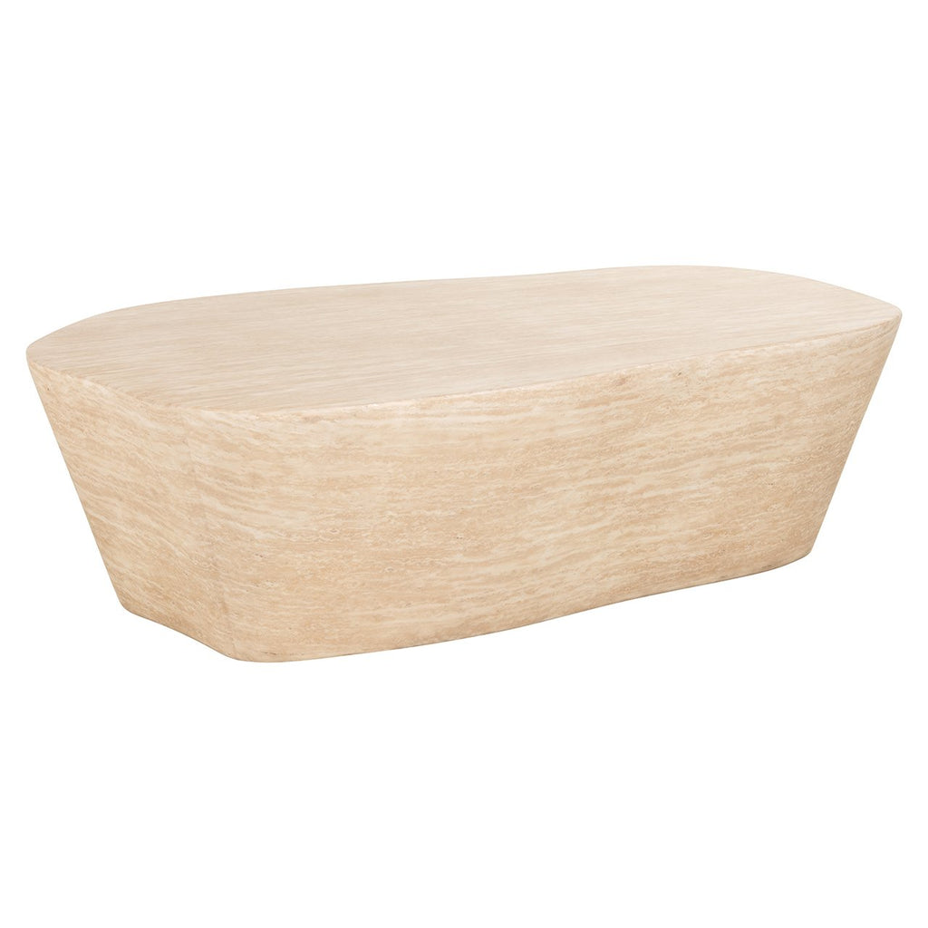 Salontafel Fictus Travertijn nep (Beige)