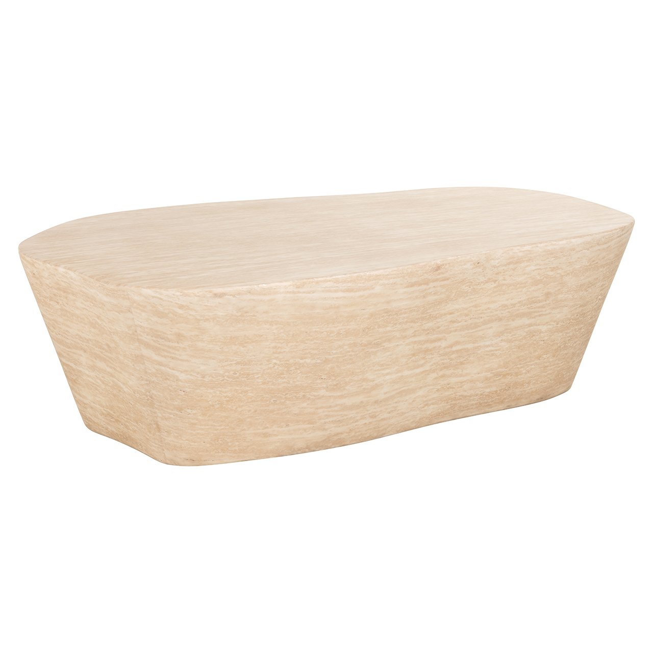 Salontafel Fictus Travertijn nep (Beige)