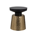 Bijzettafel Freddie (Zwart/goud)