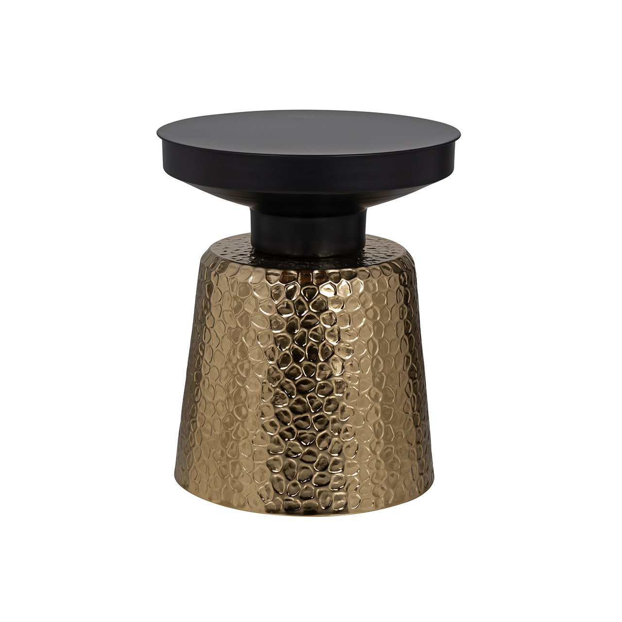 Bijzettafel Freddie (Zwart/goud)