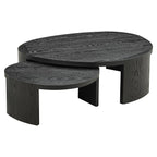 Salontafel Navarino set van 2 (Donker koffie)