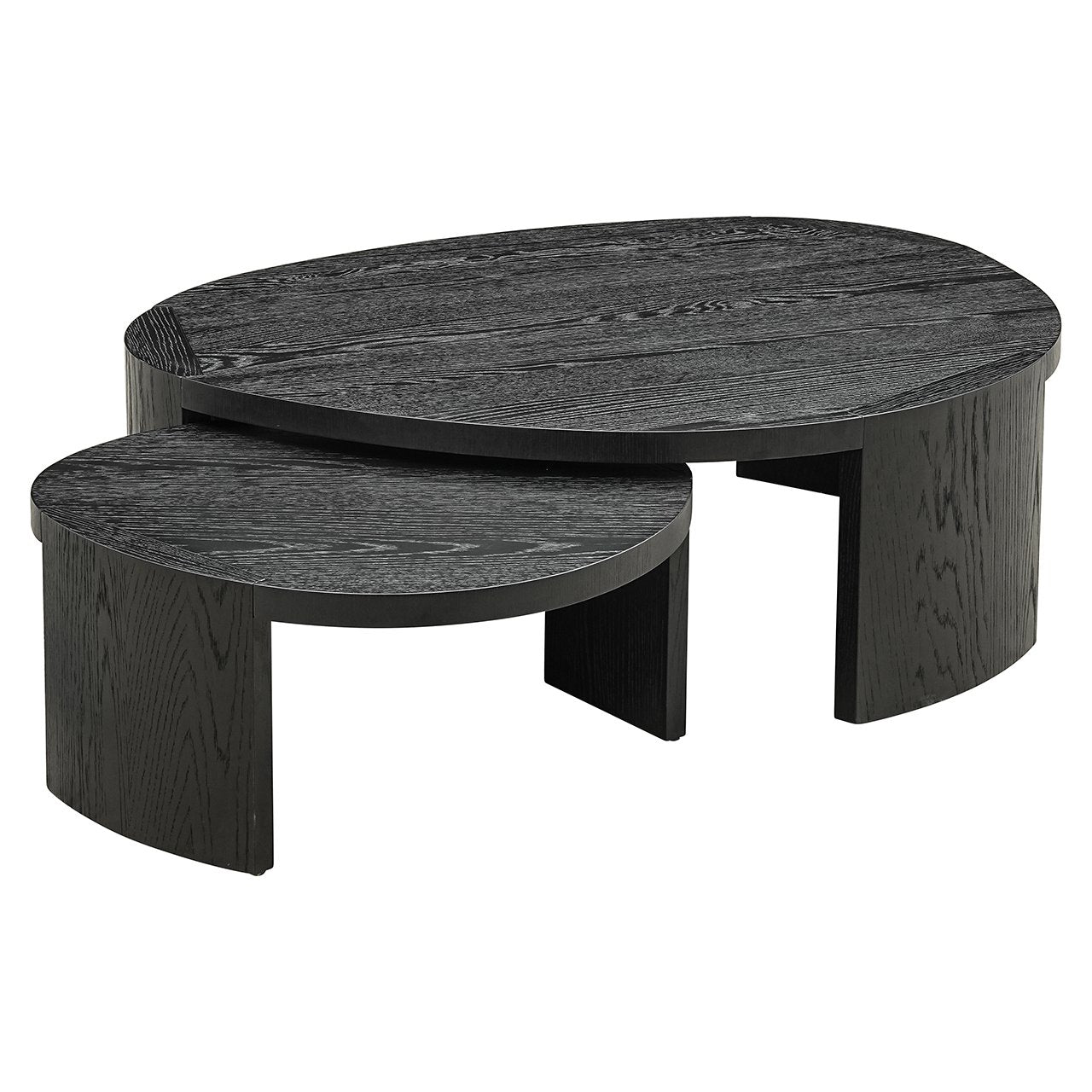 Salontafel Navarino set van 2 (Donker koffie)