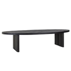 Eettafel Lilly 330 ovaal (Donker koffie)